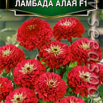 Цинния Ламбада Алая F1, 0,2 г